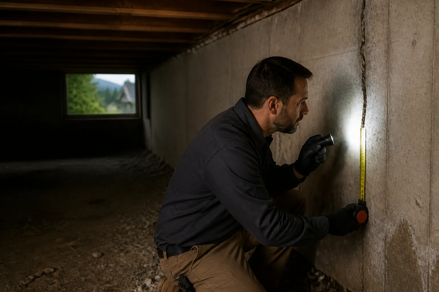 Foundation Crack Repair